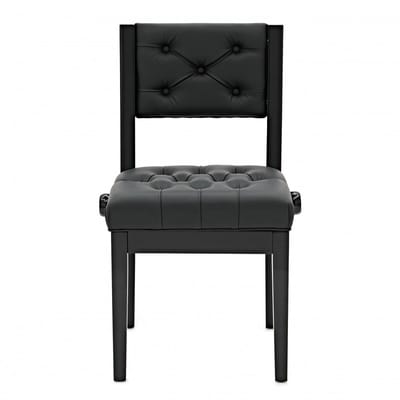 Adjustable Piano Chair by Gear4music, Gloss Black
