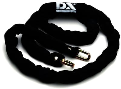 DX Veiligheidsketting 8mm 90cm Hoes Zwart