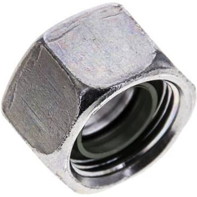 15 M22x1.5 End Cap Stalen FKM