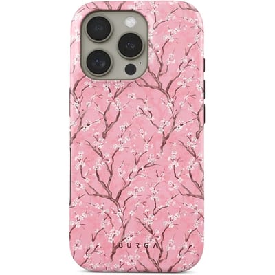 Burga Tough Backcover geschikt voor MagSafe geschikt voor iPhone 16 Pro - Sakura