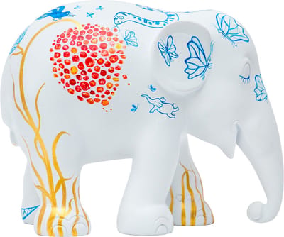 Elephant Parade - In Paradise - Handgemaakt Olifanten Beeldje - 15cm