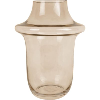 Present Time Vaas Prestige - Glas Zandbruin - Large - 20x27cm