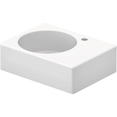 Duravital Scola universal sink 61.5 cm, basin left or right