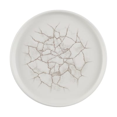 Churchill Studio Prints Kintsugi Agate Grey Borden 220mm (6 stuks)