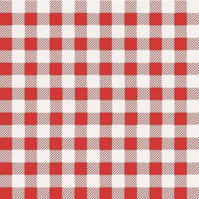 Bluuming Affairs - Blokjes - Behang - Kinderkamer - Babykamer - Muurdecoratie - Rood - 0,53 x 10,05 M.