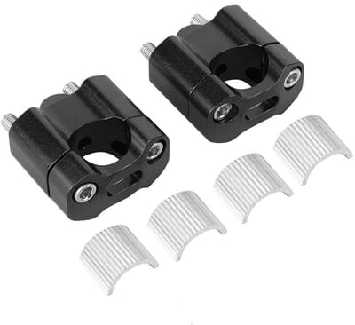 Dailygoods- Handlebar Mount - CNC Aluminium - 22mm/28mm - Universele Motorfiets Beugel - Antislip - Inclusief Gasket/Schroeven - 100% Nieuw - Motorcycle Risers