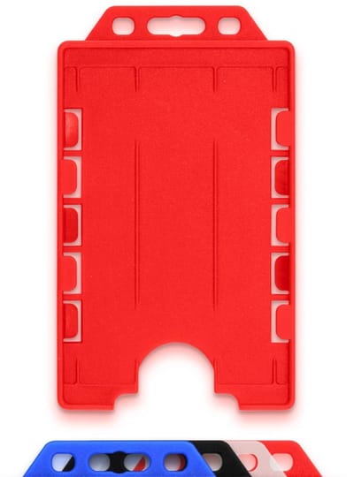 Dailygoods - Dubbelzijdige ID-kaart Badgehouder - Voor 2 Kaarten