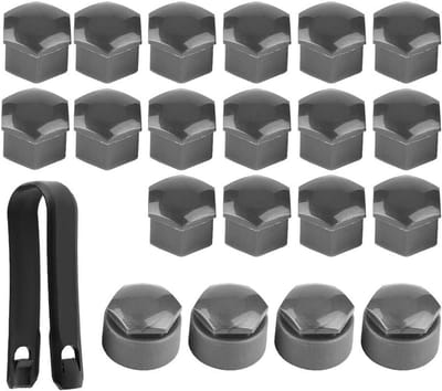 Universele Wielboutdoppen 17mm - Antidiefstal Bescherming voor Auto's, Beveiliging voor Velgen en Moeren