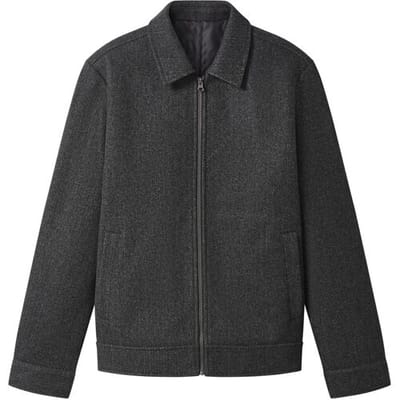 esmara Men Heren jas (Donkergrijs, S)