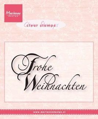 Clear Stamps Frohe Weihnachten