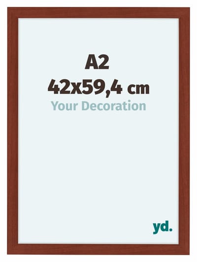 Your Decoration - Fotolijst A2 42x59,4 cm - MDF - Kersen - Como