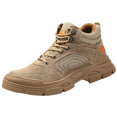 Chaussures de Protection du Travail pour Hommes Anti-Écrasement et Anti-Pénétration Légères et Résistantes à l'Usure Respirantes Chaussures de Travail Protectrices 46