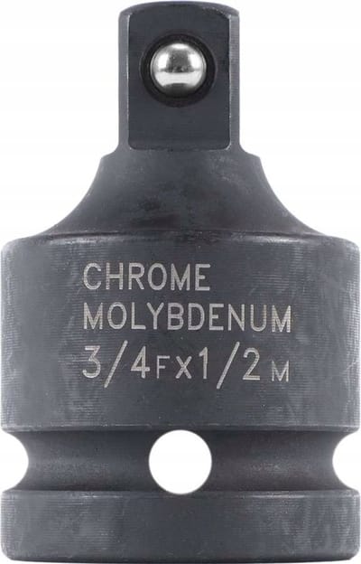 Krachtdopadapter 3/4" naar 1/2" - Gehard Chroom-Molybdeen Staal