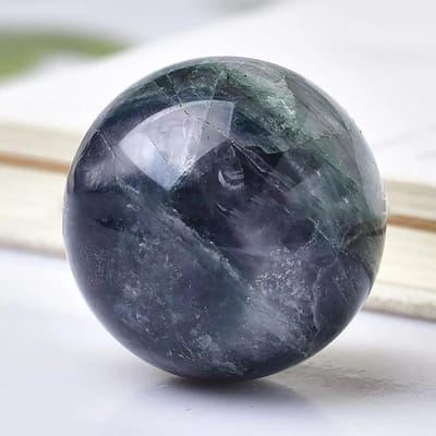 Natuurlijke Kwarts Kristallen Bol Kleurige Fluoriet Bollen Gepolijst Massage Reiki Genezing Prachtige Kamerdecoratie Mineraal Souvenirs Cadeau 1St Diameter 3cm