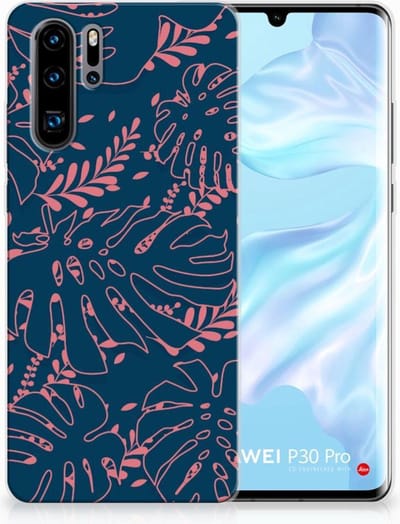 Huawei P30 Pro TPU Case Palm Leaves