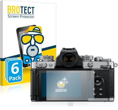 BROTECT - Screenprotector voor Nikon Z fc - Folie Beschermfolie matte 6 Stuks