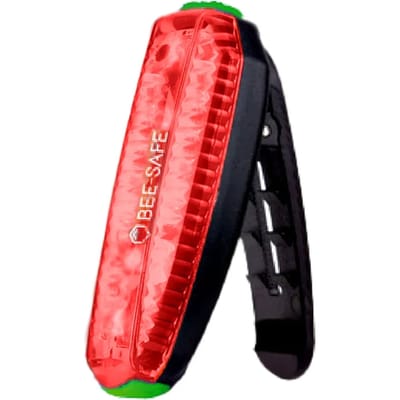 Led Clip Light USB | BEE SAFE - Red - | hardloop verlichting | sportarmband