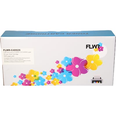 FLWR Samsung CLT-C4092S cyaan (Huismerk (compatible))