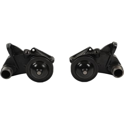 2 STUKS Flathead Waterpomp Nikkel Gietijzer Hoge Prestaties Vervanging voor Ford Pickup Truck 1949‑1953 black