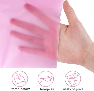 Roze Plastic Tafellaken 54x108 Inch - Rectangulaire Tafellakens voor Babyshowers, Bruiloften en Verjaardagsfeesten - Ideaal voor Binnen en Buiten Decoraties