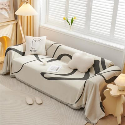 Noordse Kwast Gebreide Deken Effen Franje Deken Voor Bed Reizen Sofa Sjaal Plaid Grote Maat Airconditioning Deken 180x90cm