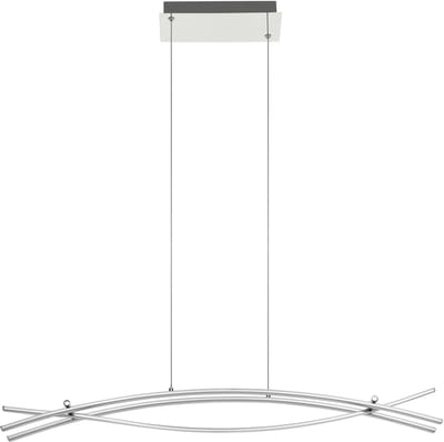 EGLO Nevado Hanglamp - LED - 90 cm - Chroom/Wit