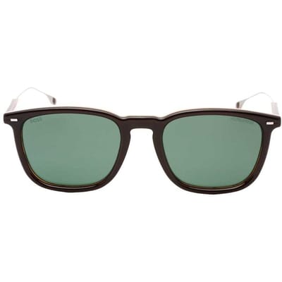 Hugo Boss Heren Zonnebril Gestreept (Bruin)