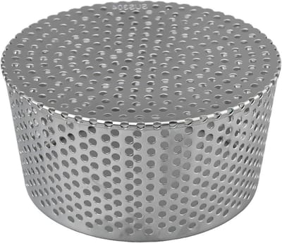 Afvoerzeef - Vloerputdeksel Afvoer - Water Afvoeren - Extra Dik 304 Staal - 180 mm - Zilver