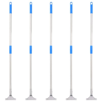 vidaXL - Vloerwisserhandgrepen - 5 - st - 119,5 - cm - staal - en - kunststof