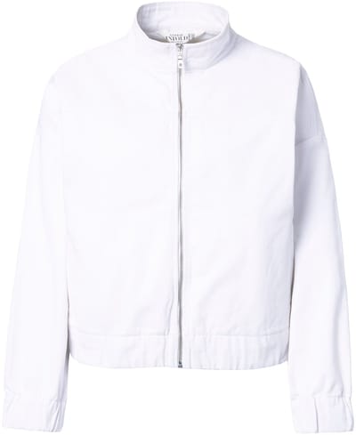 Studio Untold - Dames - Blouson oversized jeans elastische zoom - Wit denim - Maat 46+