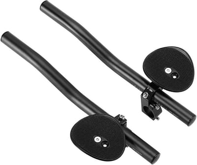 Fietsstuur Verlengstuk - Aero Bar - Comfortabel Fietsen - Verstelbare Armsteunen - 22-31.8 mm - Zwart