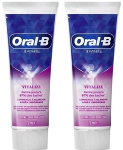 Oral-B Tandpasta 3D White Vitalize - 2 x 75 ml