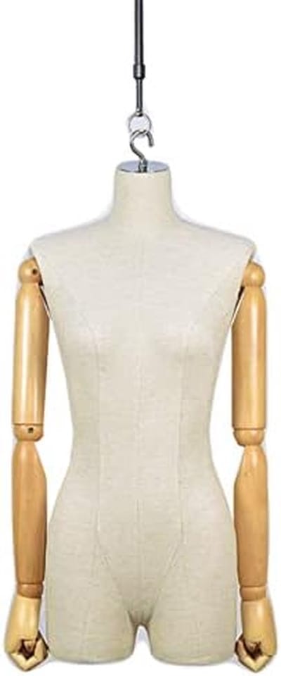 Vrouwelijke Mannequin Torso - Kleding Display Pop - Kleding Presenteren - In Hoogte Verstelbaar - 50-100 cm - Niet gespecificeerd