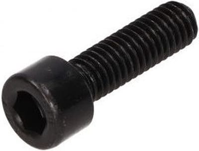 M6 Inbusbout - 6 x 30mm - klasse 8.8 - Zwart - DIN 912- 10 stuks