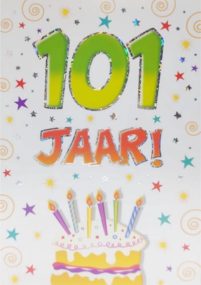Kaart - That funny age - 101 jaar - AT1050