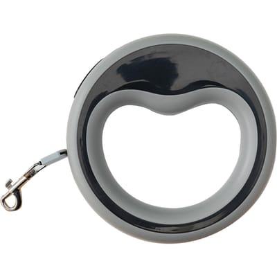 Intrekbare Hondenriem Ergonomisch Zwaar Uitgevoerd Automatische Intrekbare Huisdierenlijn voor Huisdier Hond Kat Uitlaten 1600ML gray