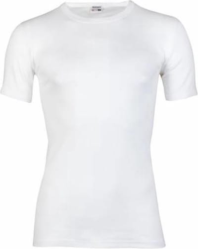 Heren T-shirt korte mouw dikke kwaliteit M3400 - Dik heren ondershirt - Stevige kwaliteit - 100% katoen - M - Wit