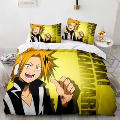 NIEUW My Hero Academia Anime Dekbedovertrek Set met Kussenslopen Polyester Tieners Kinderen Beddengoed Set Volledig Queen King Size Bedlinnen Cot Size 70x133cm