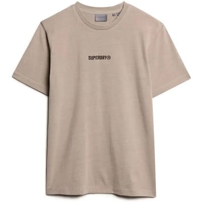Superdry - Micro Logo Graphic T-shirt met losse pasvorm - Heren - T-shirts