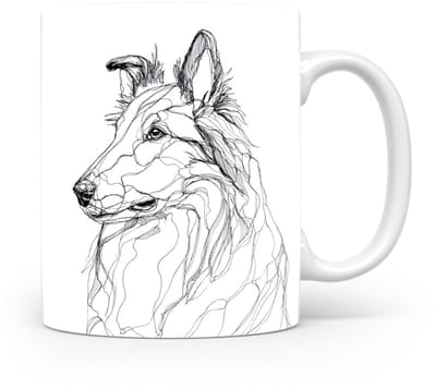 Beker Schotse Collie (Rough Collie)