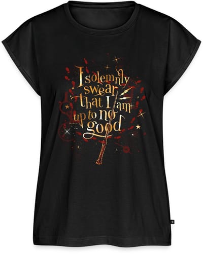 Harry Potter Ik Zweer Plechtig Vrouwen Premium Bio Top