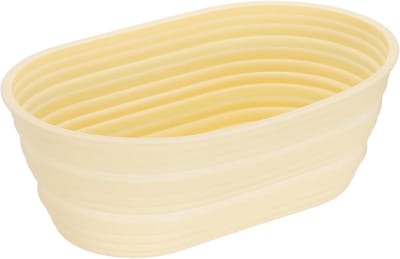 Gaarmand Brood - Broodmand Rijsmand - Brood Bakken - Antiaanbaklaag - 295 x 16 x 96 cm - Lichtgeel
