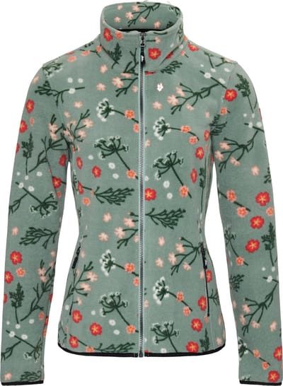 Nordberg Floor Fleece Vest - Dames - Groen Melange - Maat M