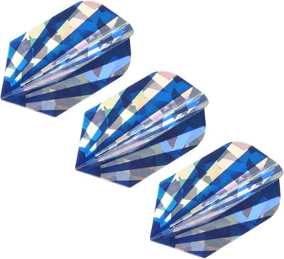 3x Slim Dart Flights Set - PET Uniek Design Dart Accessoires voor Steeltip en Softtip Darts