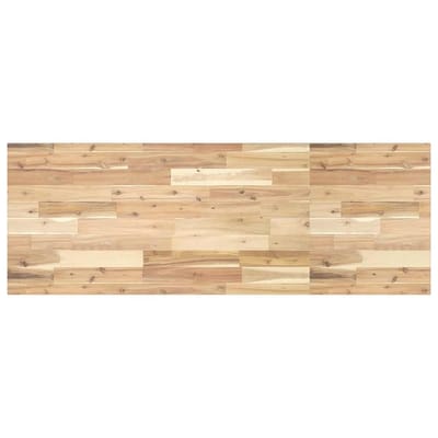 vidaXL - Bureaublad - 120x50x2 - cm - onbehandeld - massief - acaciahout