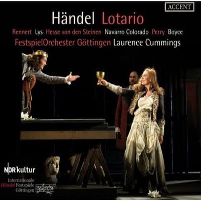 Sophie Rennert, Marie Lys, Ursula Hesse von Den Steinen, Festspielorchester Göttingen, Laurence Cummings - Händel: Lotario (3 CD)