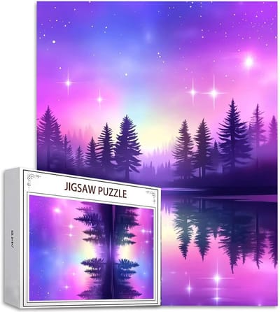 Houten Puzzel - Sterrenhemel Puzzel - Ontspanning Thuis - 4000 Stukjes - 141x87cm