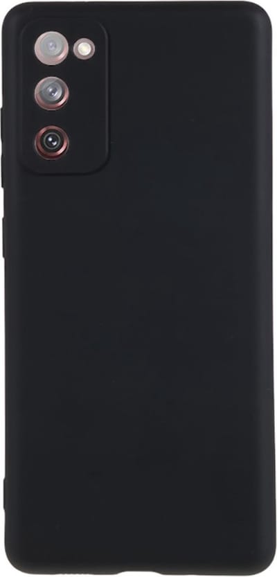 Coverup Hoesje - Geschikt voor Samsung Galaxy S20 FE Hoesje - Coverup Colour TPU Back Cover - Charcoal Black