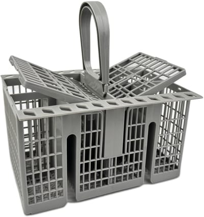 Dailygoods- Bestekmand 22,5x21x16cm - Bestekhouder - Vaatwasser - Hotpoint/Indesit/Whirlpool - Universeel - 1 stuk - Afwasmand
