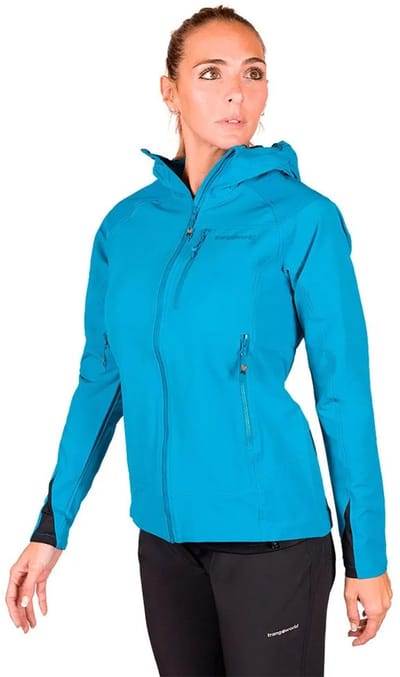 Trangoworld Trx2 Dura Pro Softshelljack Blauw M Vrouw